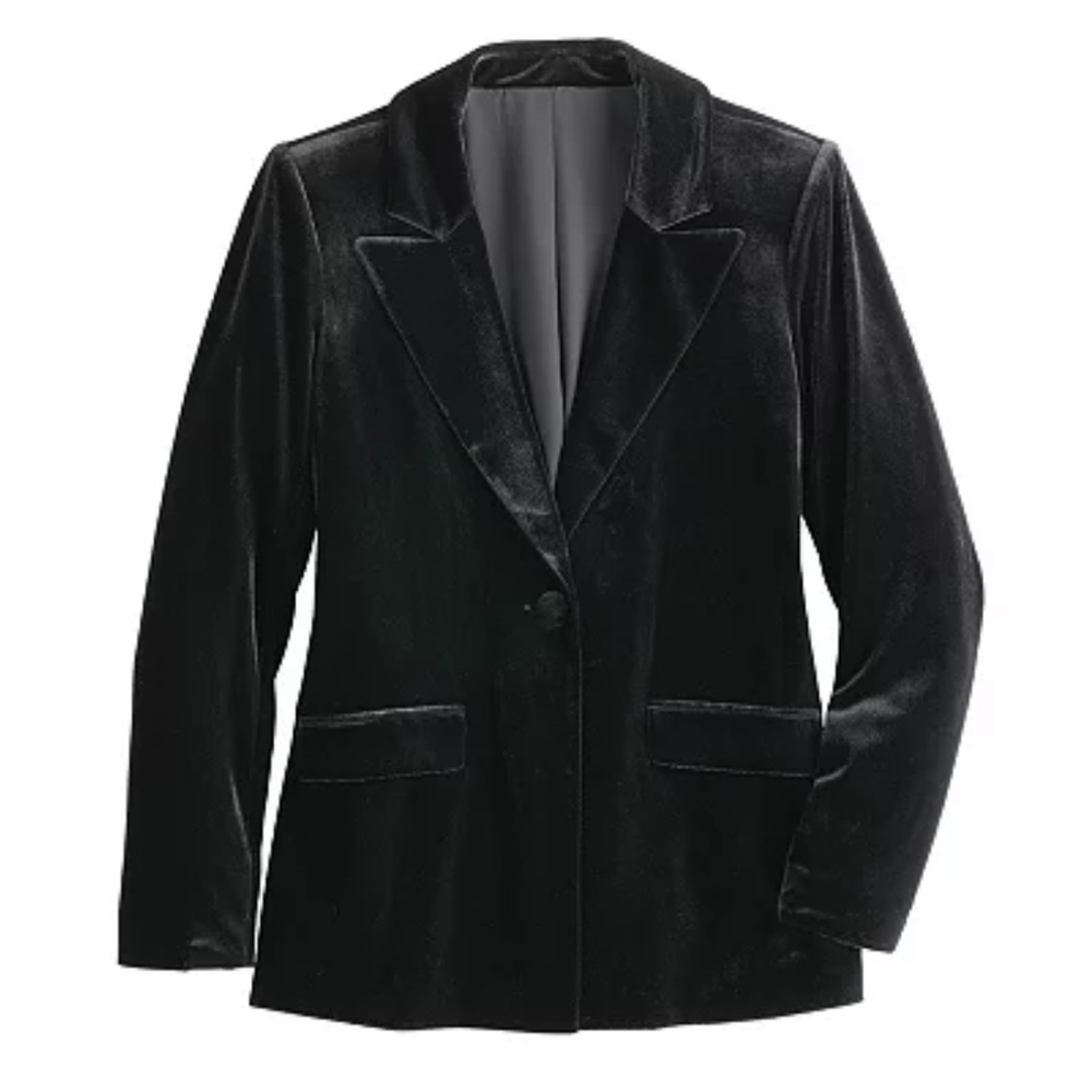 Cara Santana x Nine West Velvet Blazer